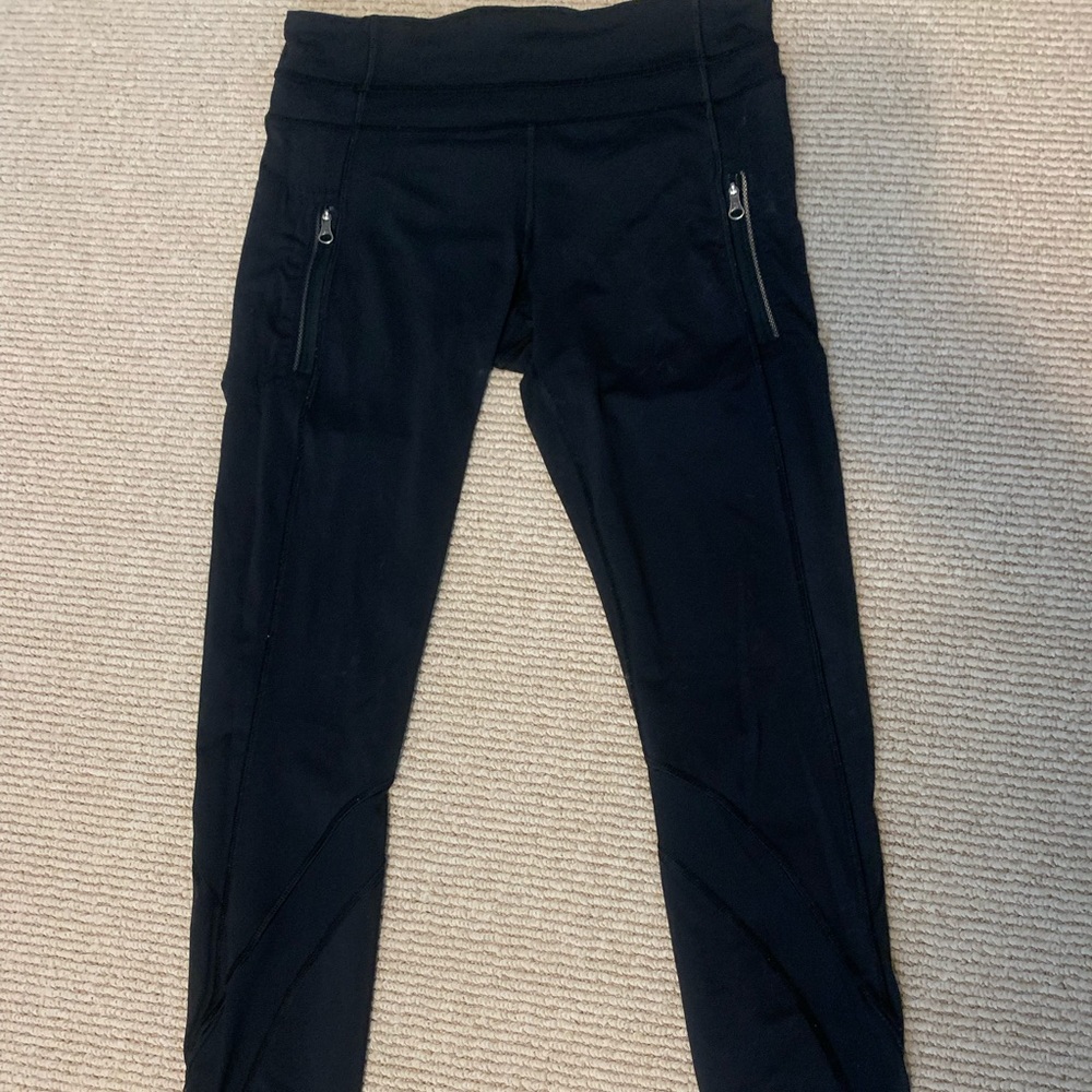 Lululemon black running legging